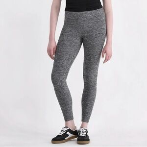 No Boundaries Cozy Heathered Gray Stretchy Leggings M